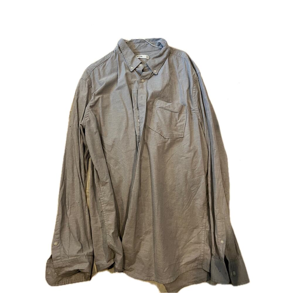 Sonoma Gray Button Down Shirt Mens XXL